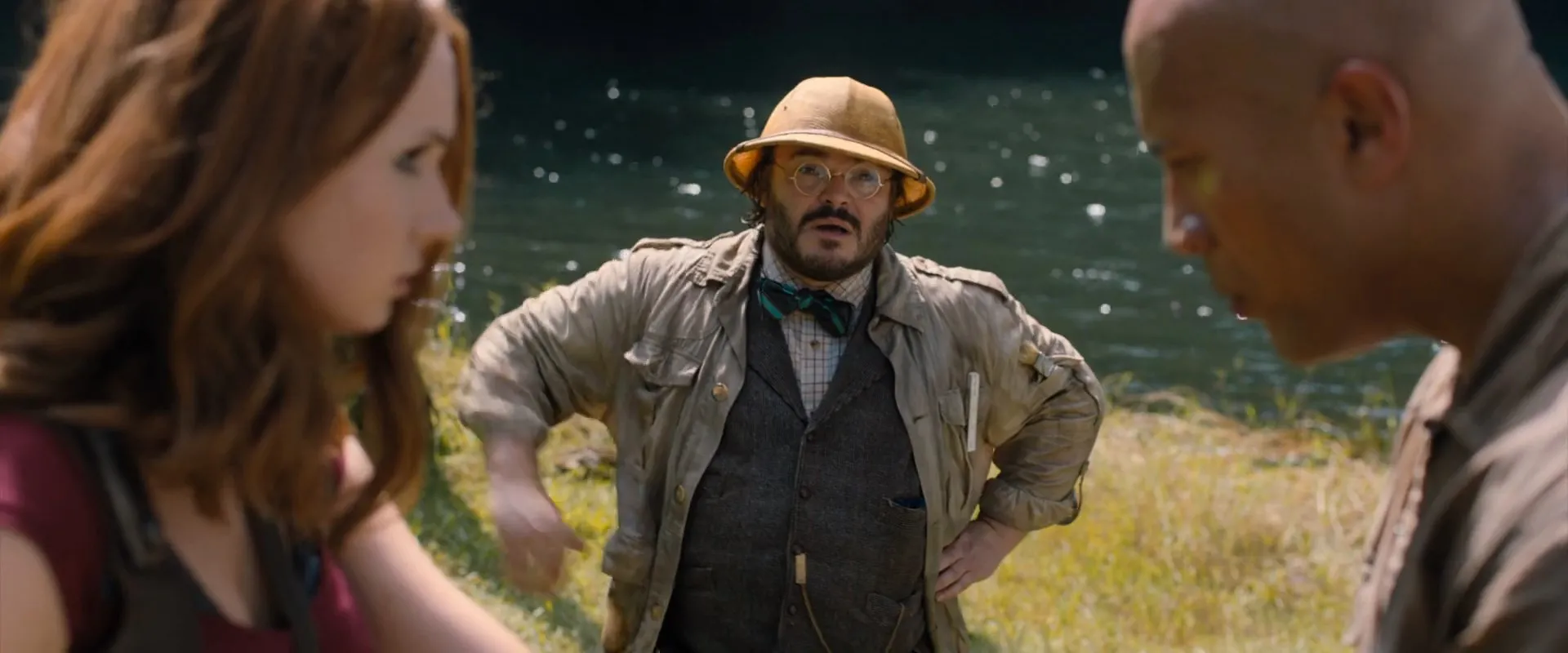 Jumanji: Welcome to the Jungle (2017) Dual Audio Hindi Hevc [180MB] Proper HDRip Screenshot