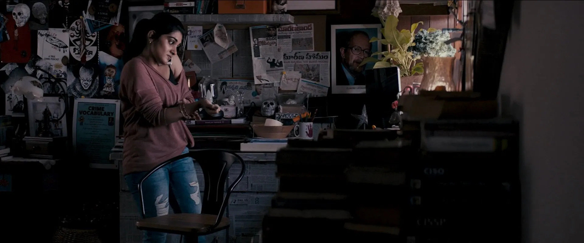 V (2020) (Hindi – Telugu) Dual Audio 720p UnCut HDRip [1.4GB] Screenshot