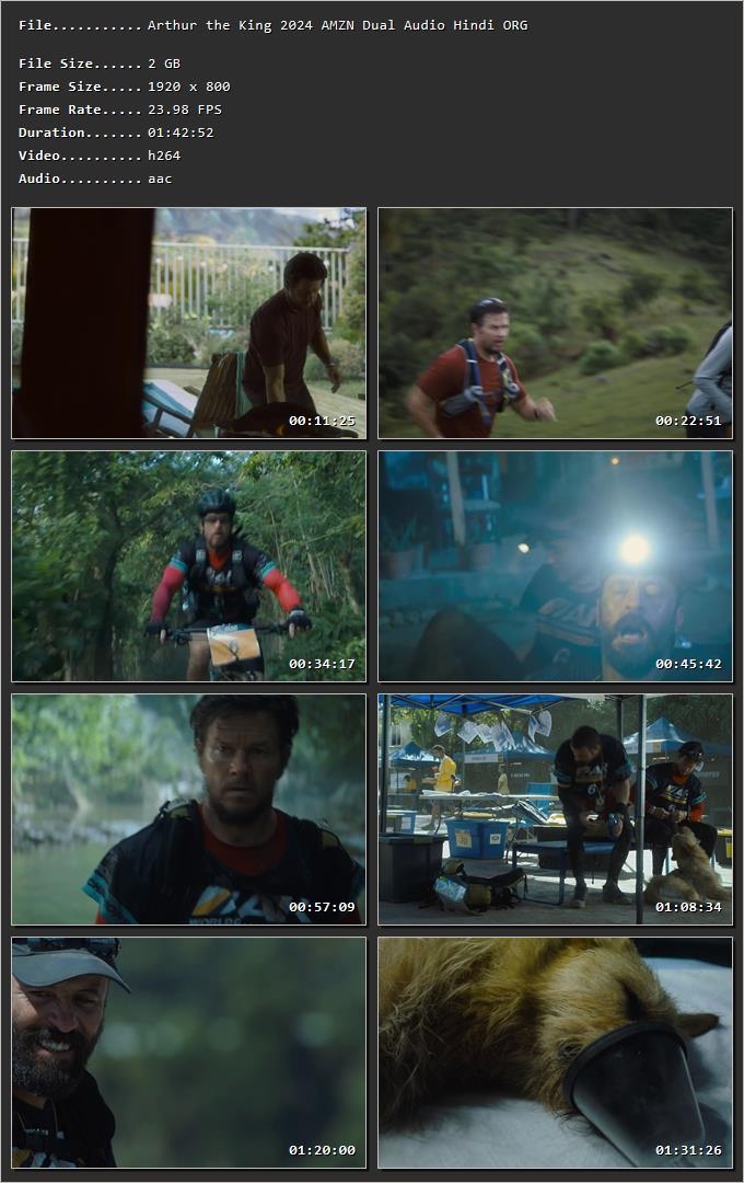 Arthur the King 2024 Hindi Dual Audio HDRip 1080p – 720p – 480p Screenshot
