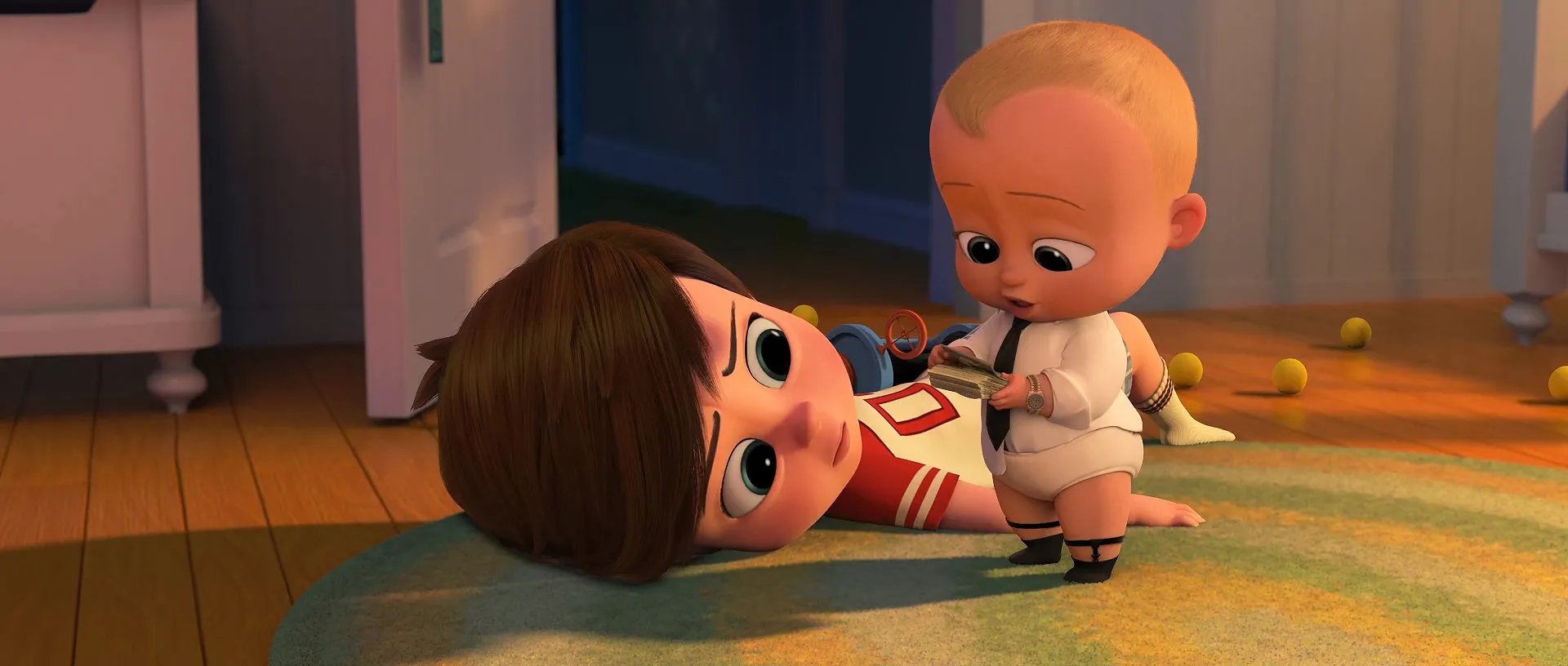 The Boss Baby 2017 Hindi Dual Audio Bluray 720p [800MB] Download Screenshot