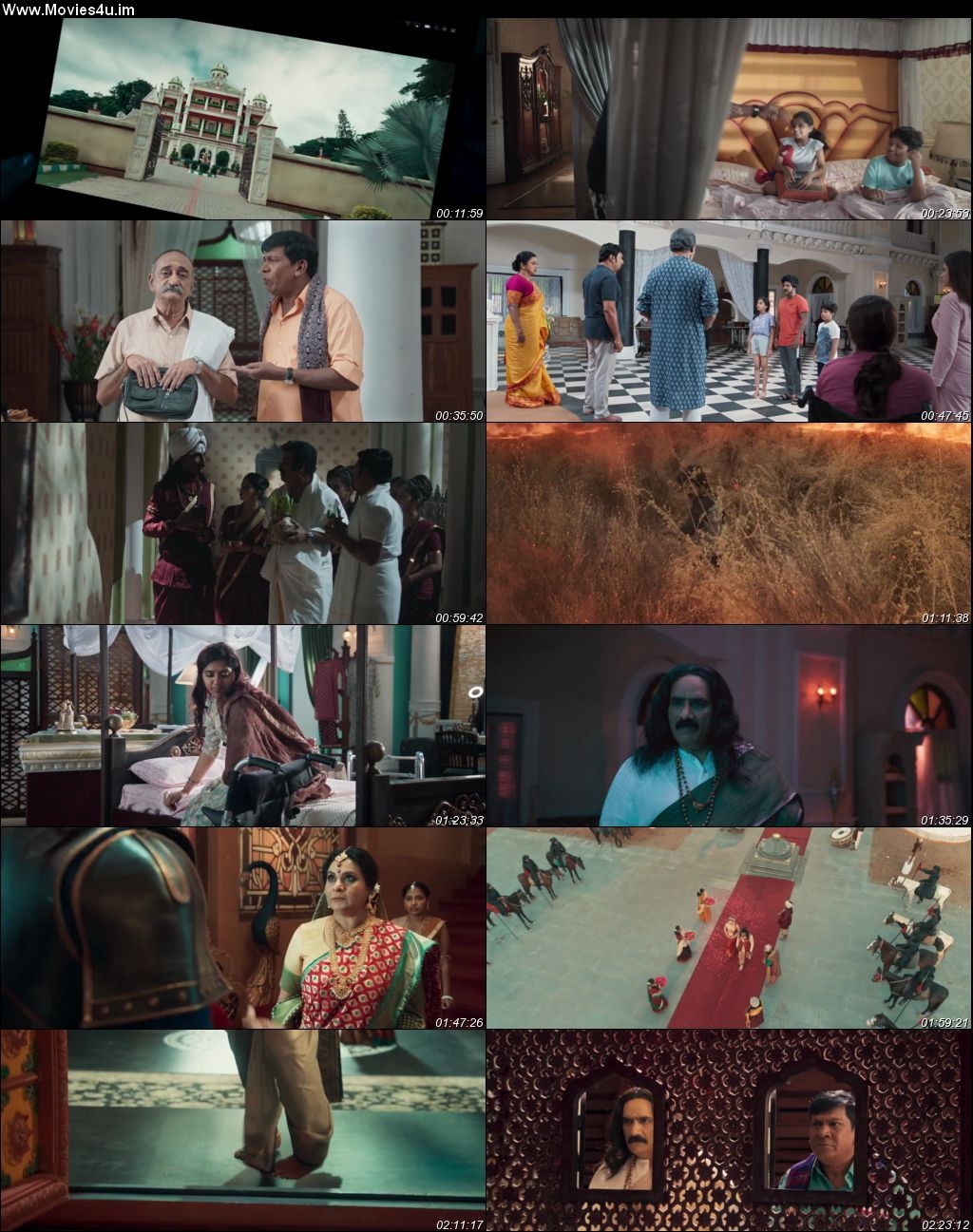 Chandramukhi 2 (2023) Hindi (ORG) HDRip 720p – 480p Screenshot