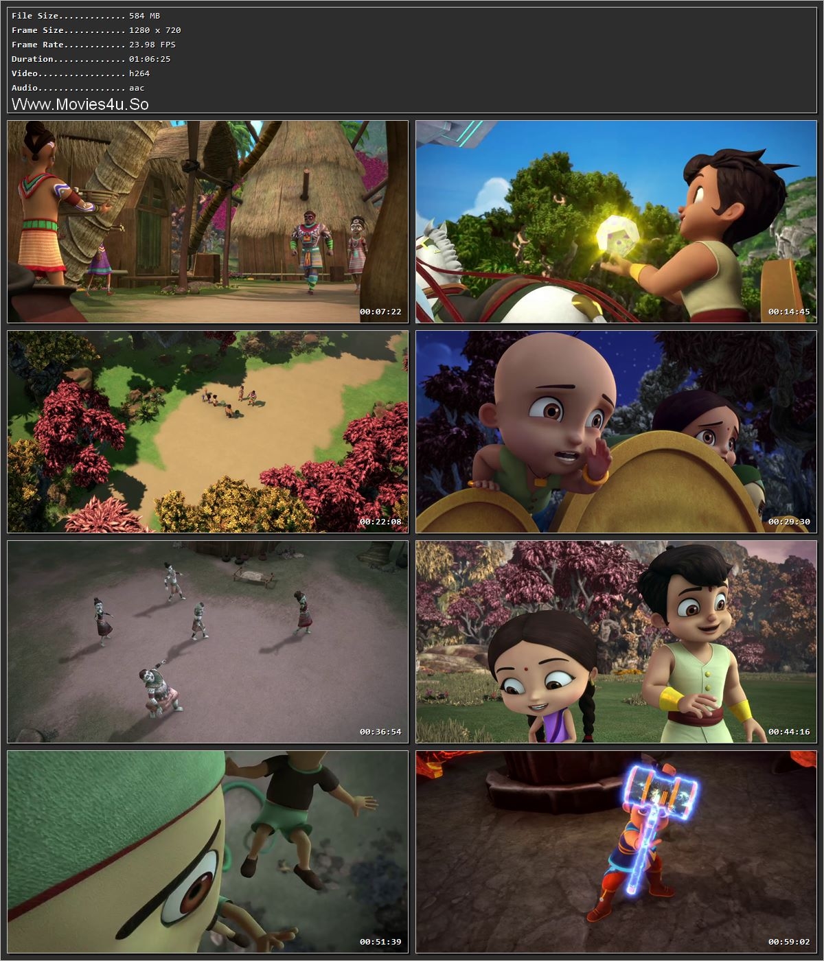 Chhota Bheem: Shakti Astra Ki Khoj 2023 Hindi HDRip 720p – 480p Screenshot