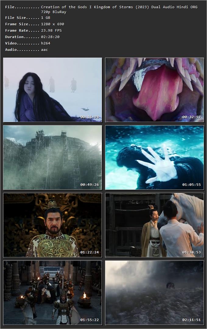 Creation of the Gods I: Kingdom of Storms 2023 Hindi Dual Audio HDRip 1080p – 720p – 480p Screenshot