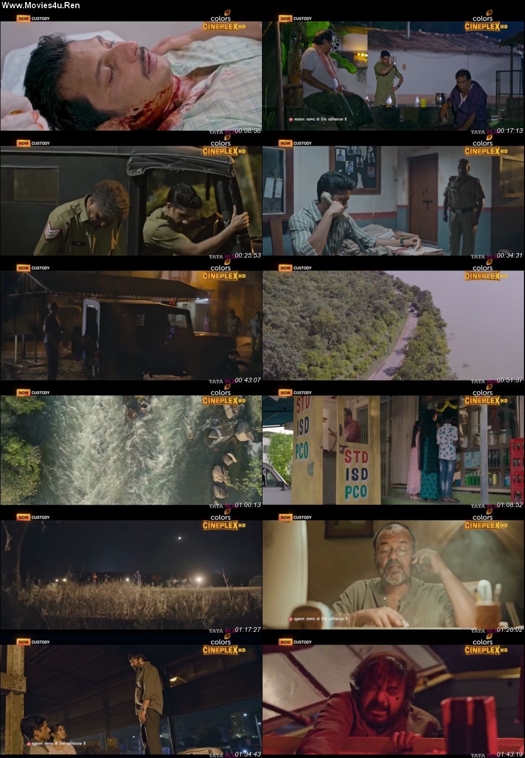 Custody 2023 Hindi (ORG) Dubbed HDTVRip 720p – 480p Screenshot