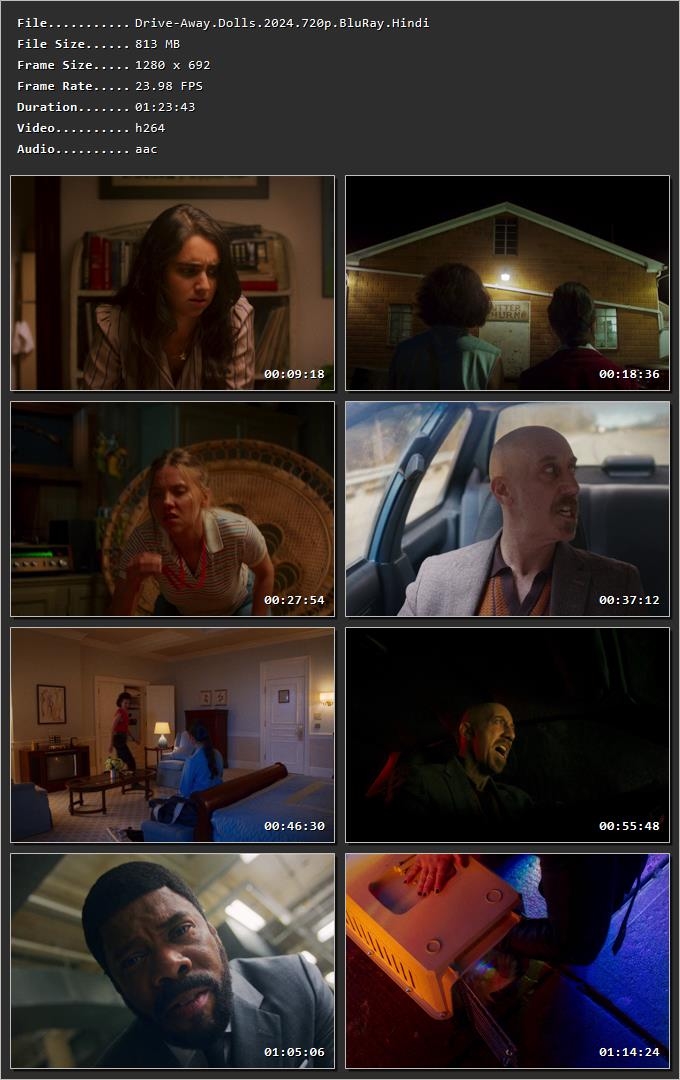 Drive-Away Dolls (2024) Hindi Dual Audio HDRip 1080p – 720p – 480p Screenshot