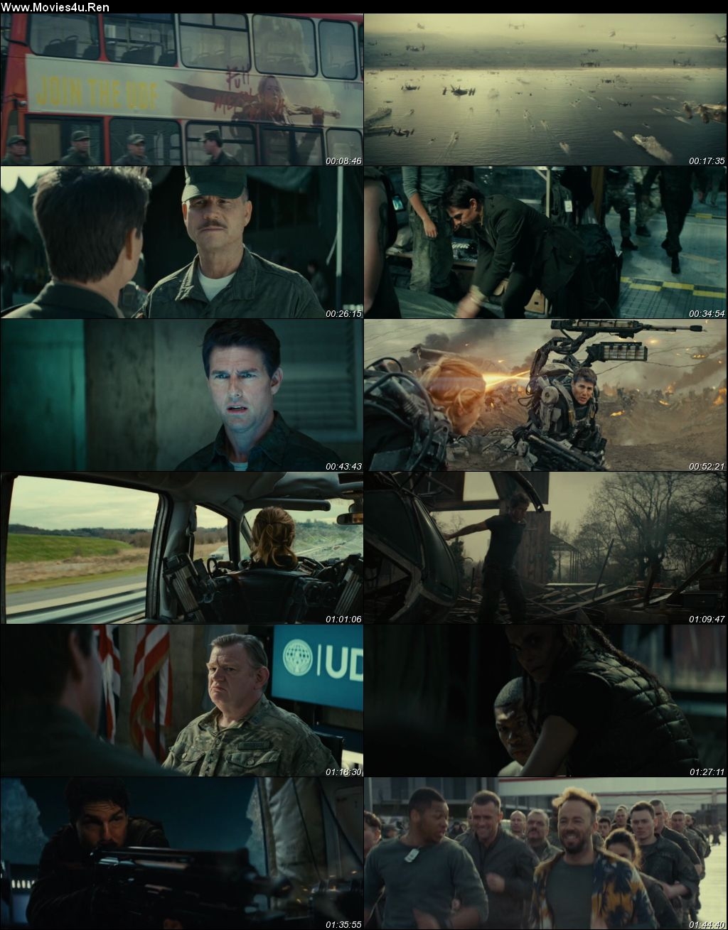 Edge of Tomorrow (2014) Hindi Dual Audio BluRay 720p – 480p Screenshot