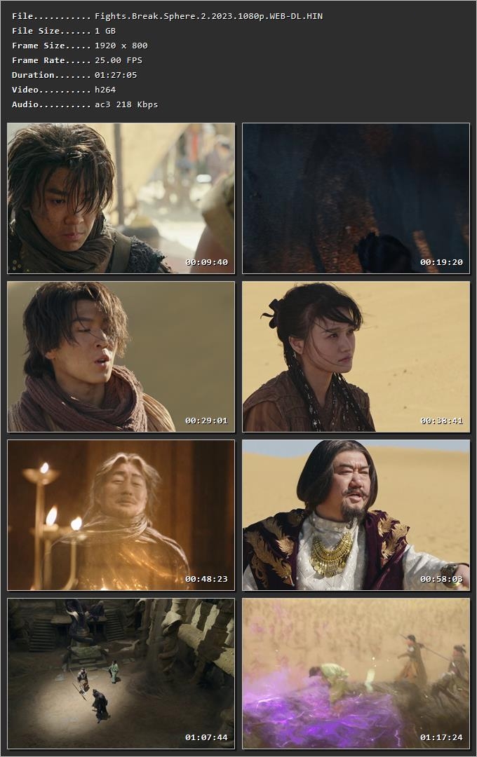 Fights Break Sphere 2 (2023) Hindi Dual Audio HDRip 1080p – 720p – 480p Screenshot