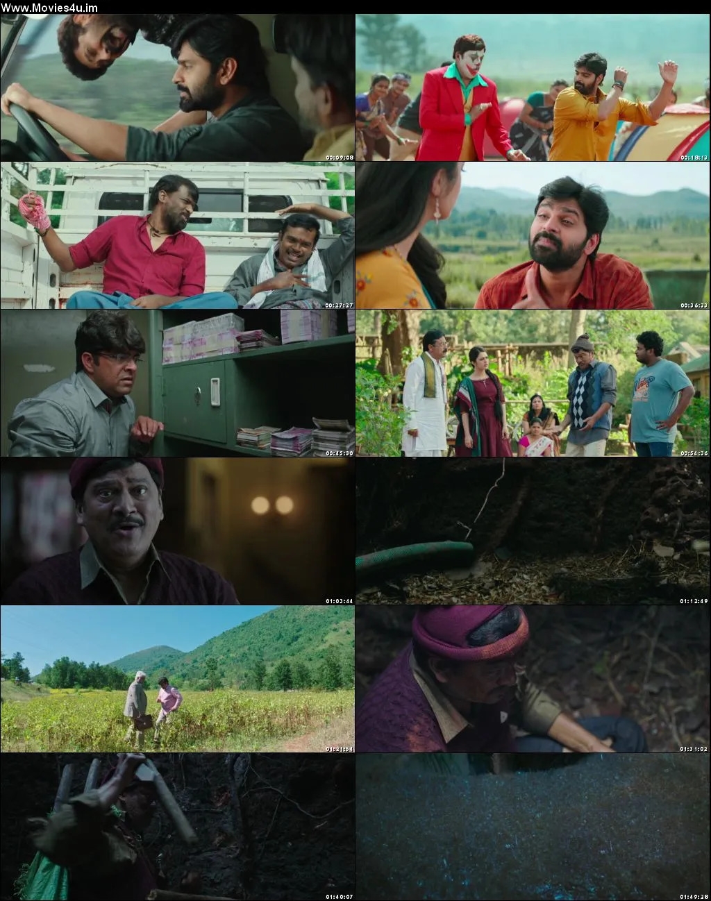 Gaali Sampath 2021 (Hindi (ORG) + Telugu (ORG) Dual Audio UnCut HDRip 720p – 480p Screenshot