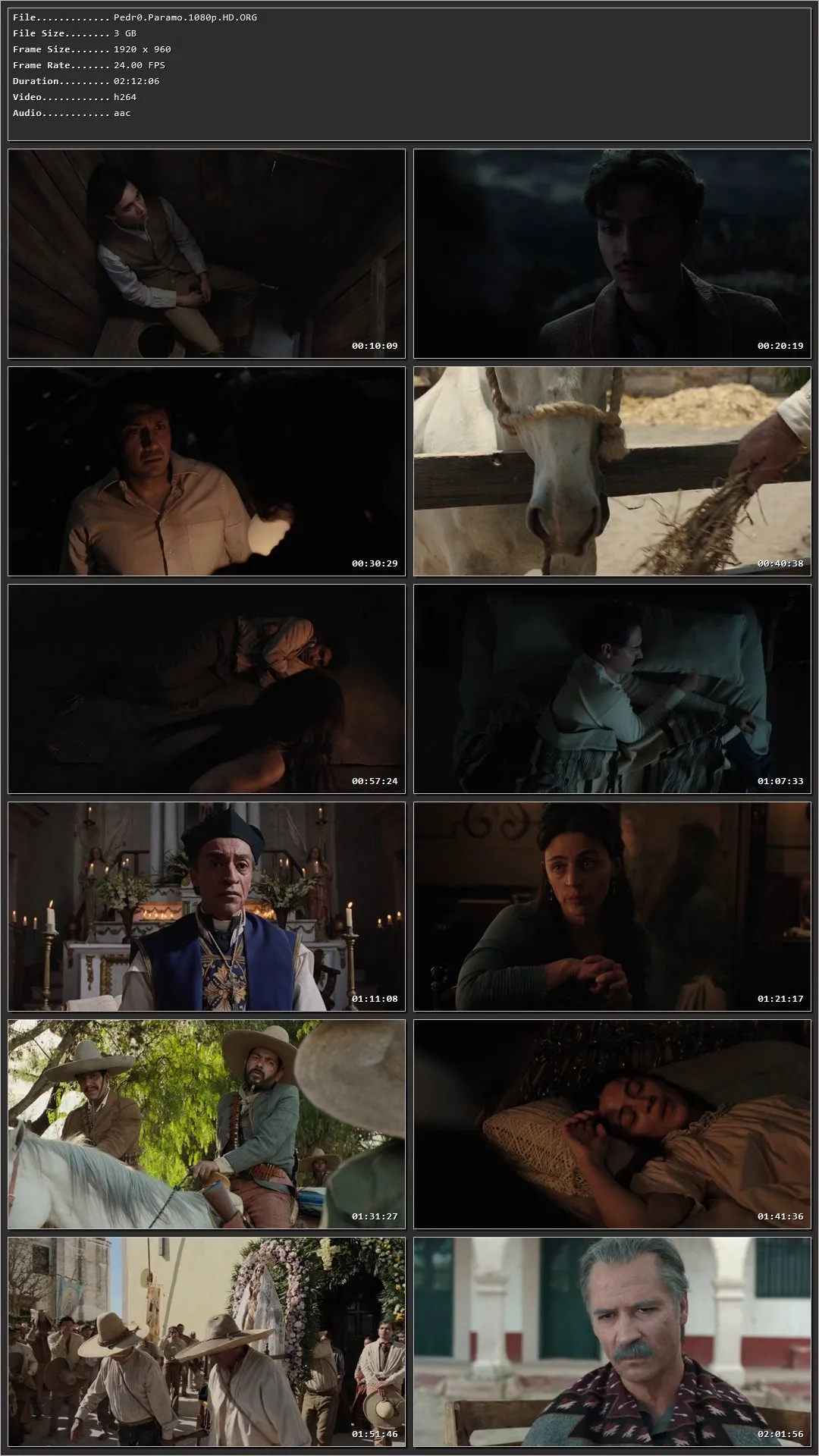 Pedro Páramo (2024) Hindi Dual Audio HDRip 1080p – 720p – 480p Screenshot