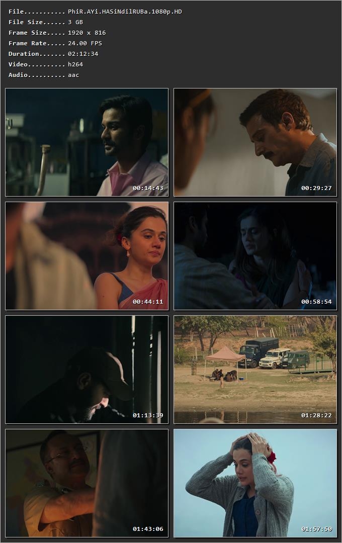 Phir Aayi Hasseen Dillruba (2024) Hindi HDRip 720p – 480p – 1080p Screenshot
