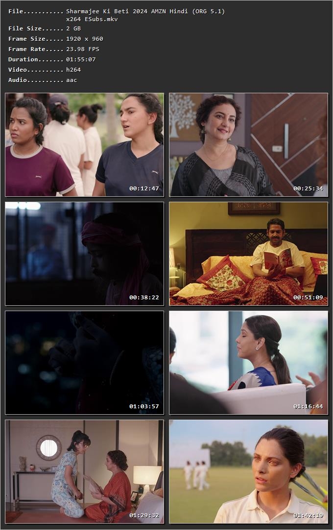 Sharmajee Ki Beti 2024 Hindi HDRip 720p – 480p – 1080p Screenshot