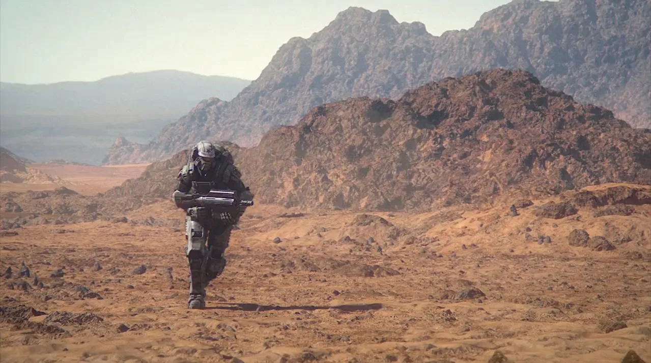Starship Troopers Traitor of Mars 2017 Hindi Dual Audio 720p BluRay [790MB] Screenshot