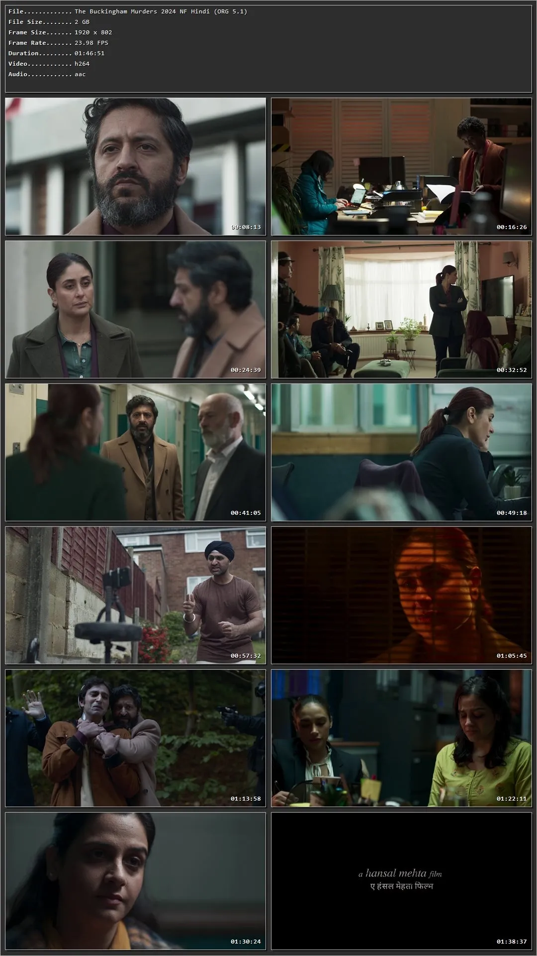 The Buckingham Murders 2024 Hindi (Org) HDRip 1080p – 720p – 480p Screenshot