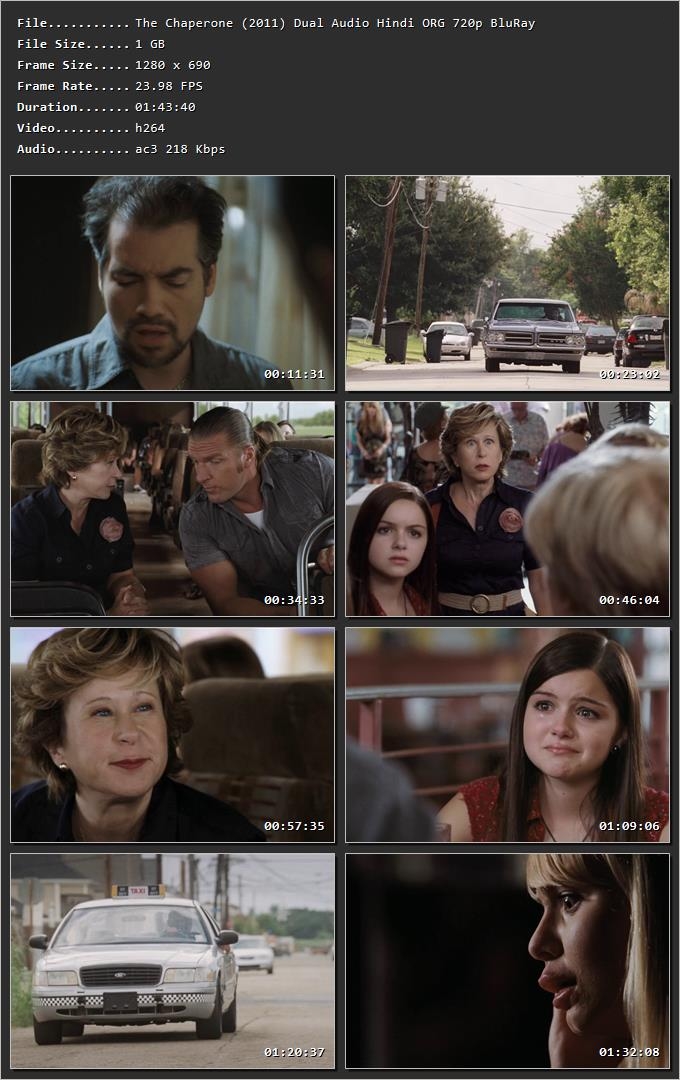 The Chaperone (2011) Hindi Dual Audio HDRip 720p – 480p Screenshot