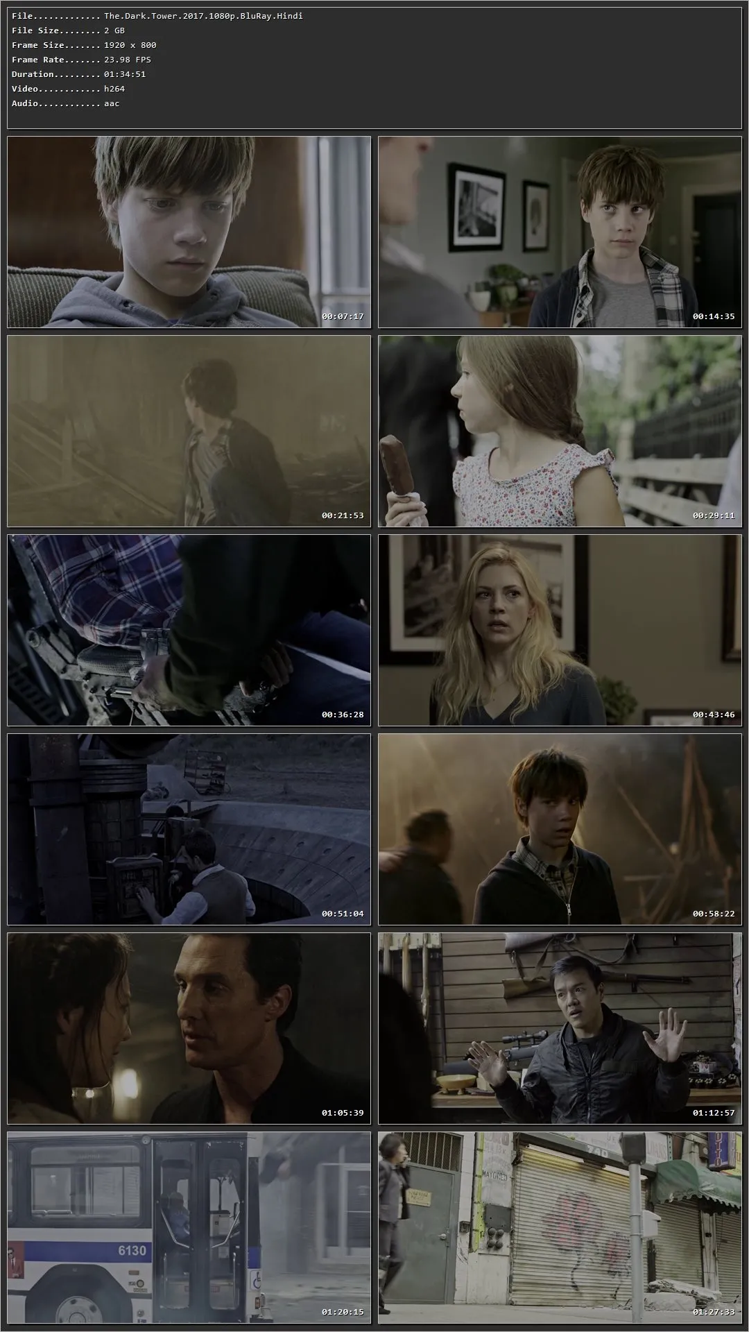 The Dark Tower (2017) Hindi Dual Audio BluRay 720p – 480p – 1080p Screenshot