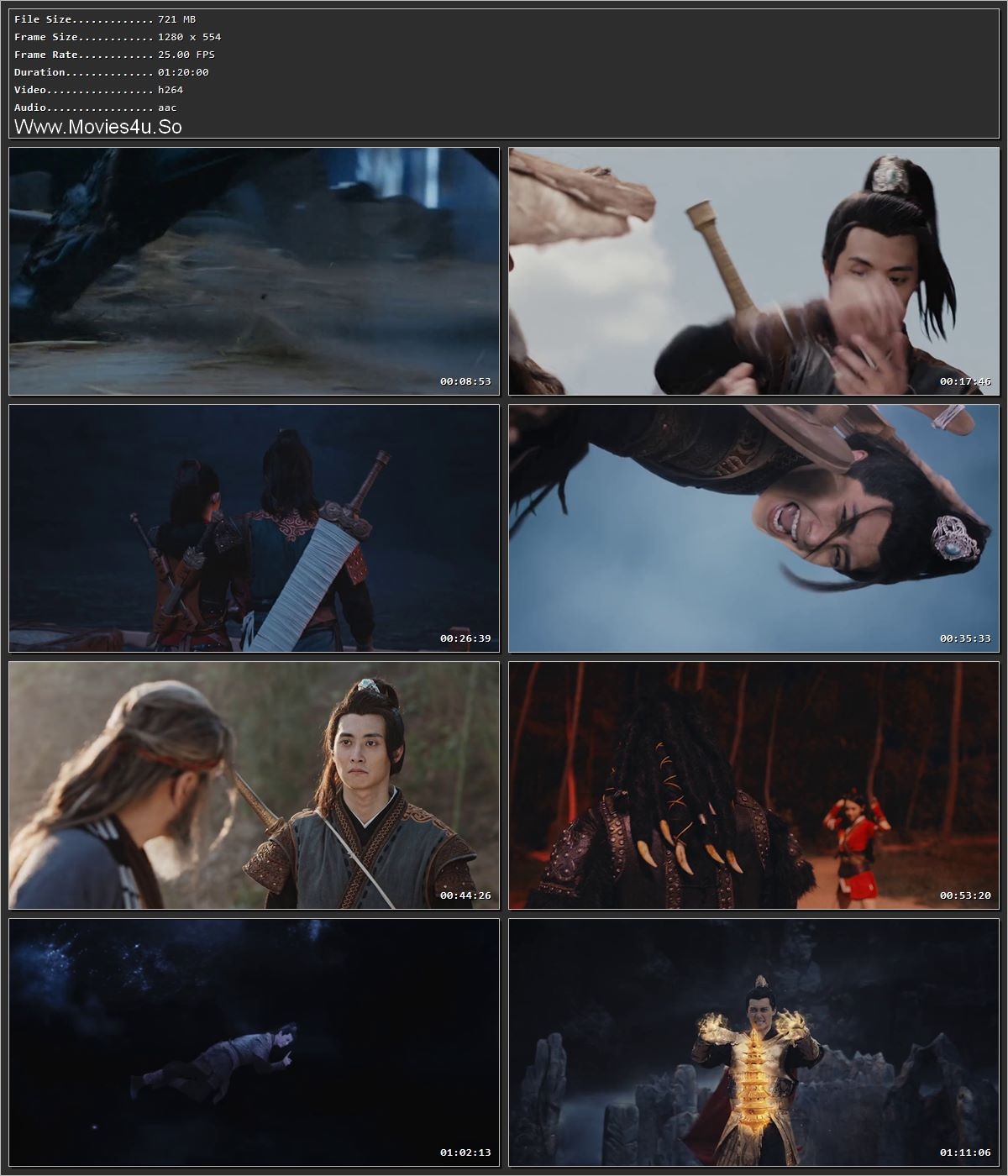 The Legend of Deification: King Li Jing (2021) Hindi Dual Audio HDRip 720p – 480p Screenshot