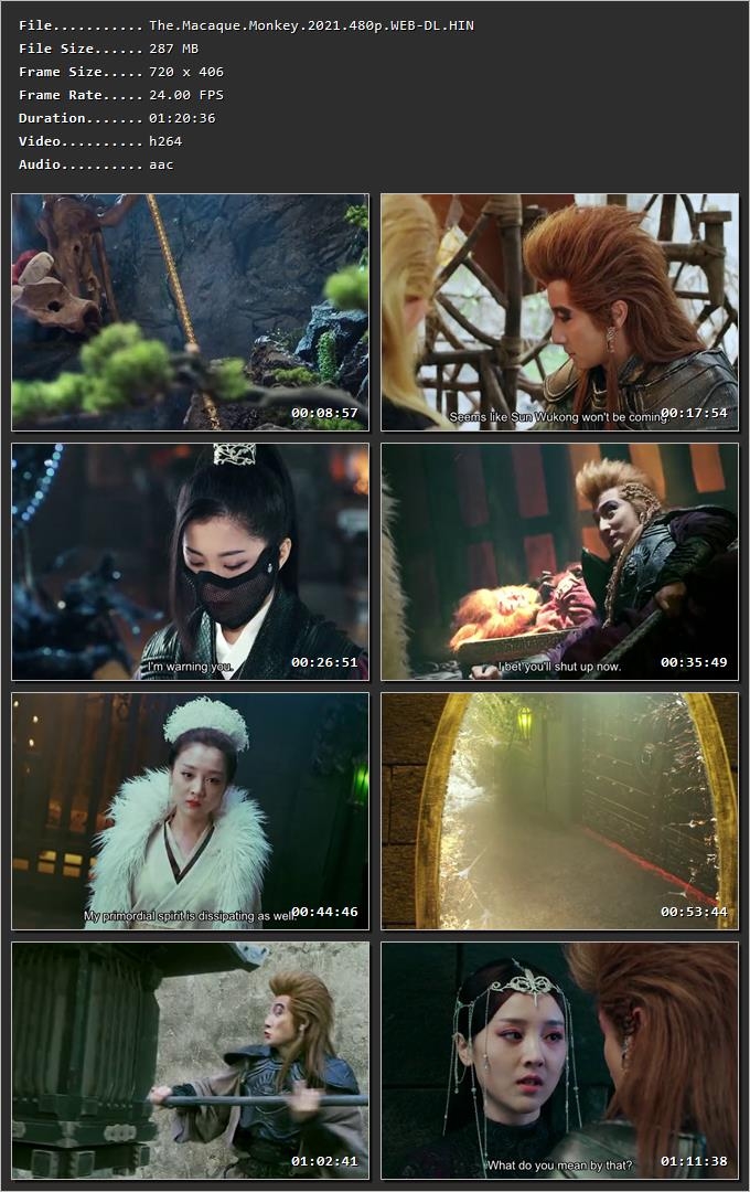 The Macaque Monkey (2021) Hindi Dual Audio HDRip 1080p – 720p – 480p Screenshot