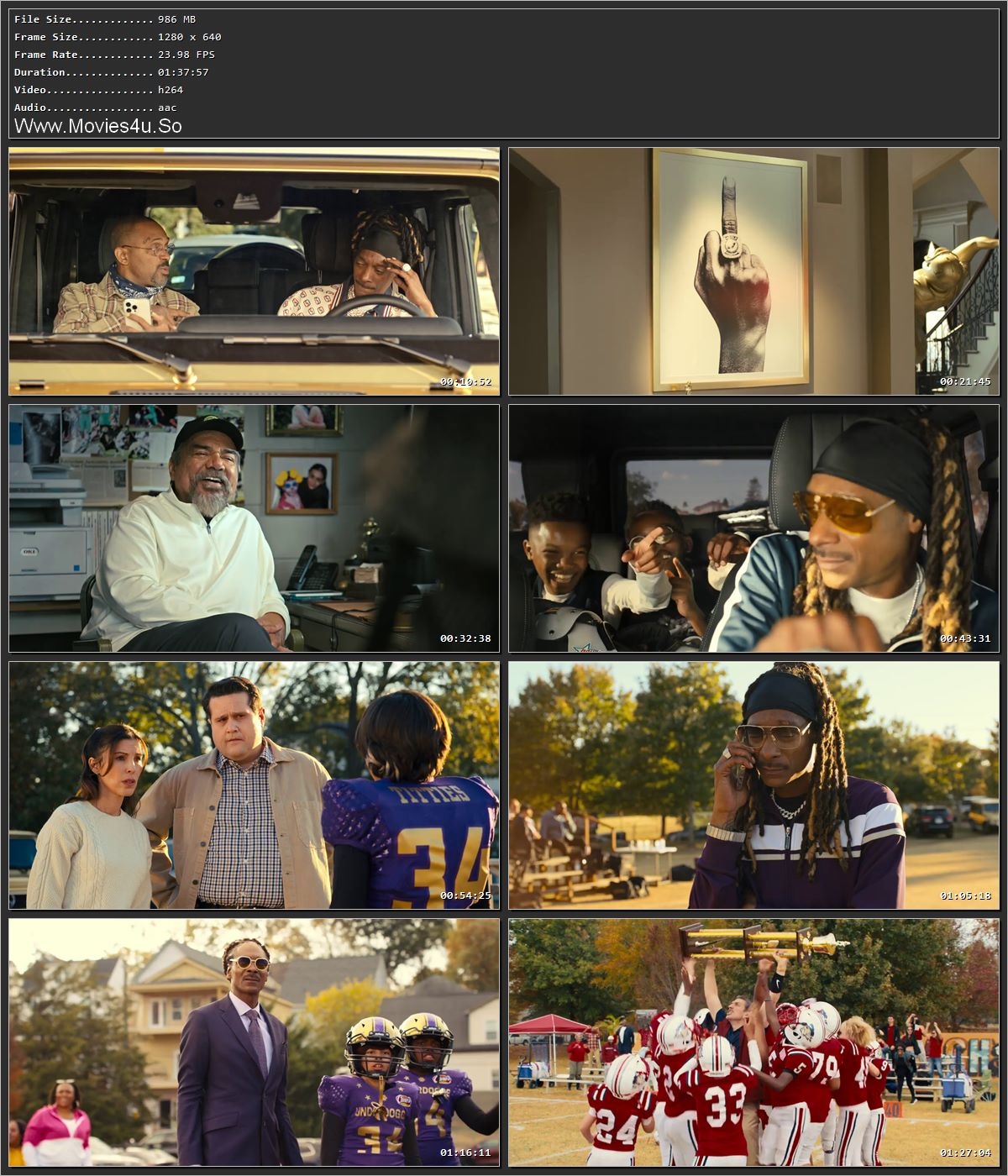 The Underdoggs 2024 Hindi Dual Audio HDRip 720p – 480p Screenshot