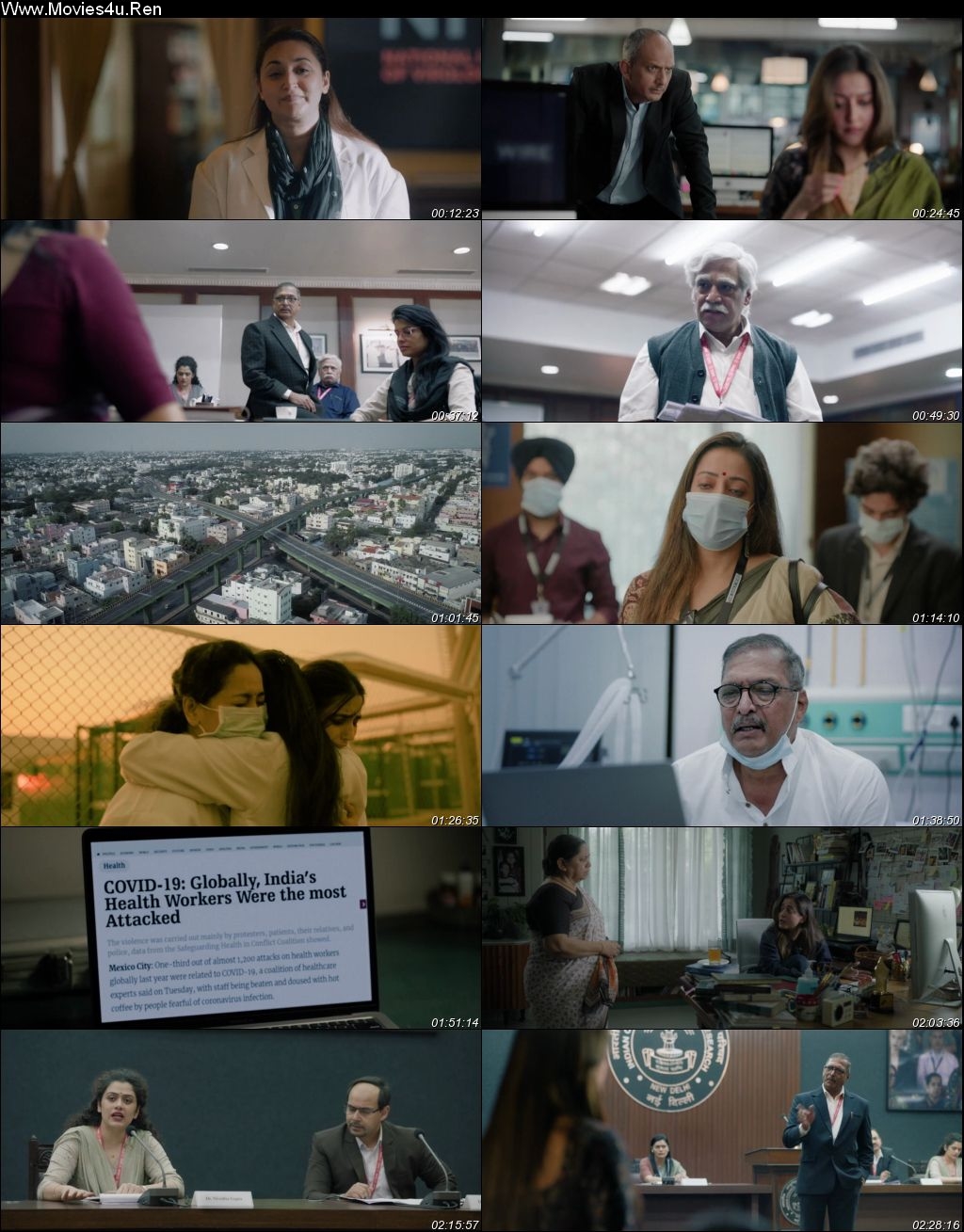 The Vaccine War 2023 Hindi DVDScr 720p – 480p Screenshot